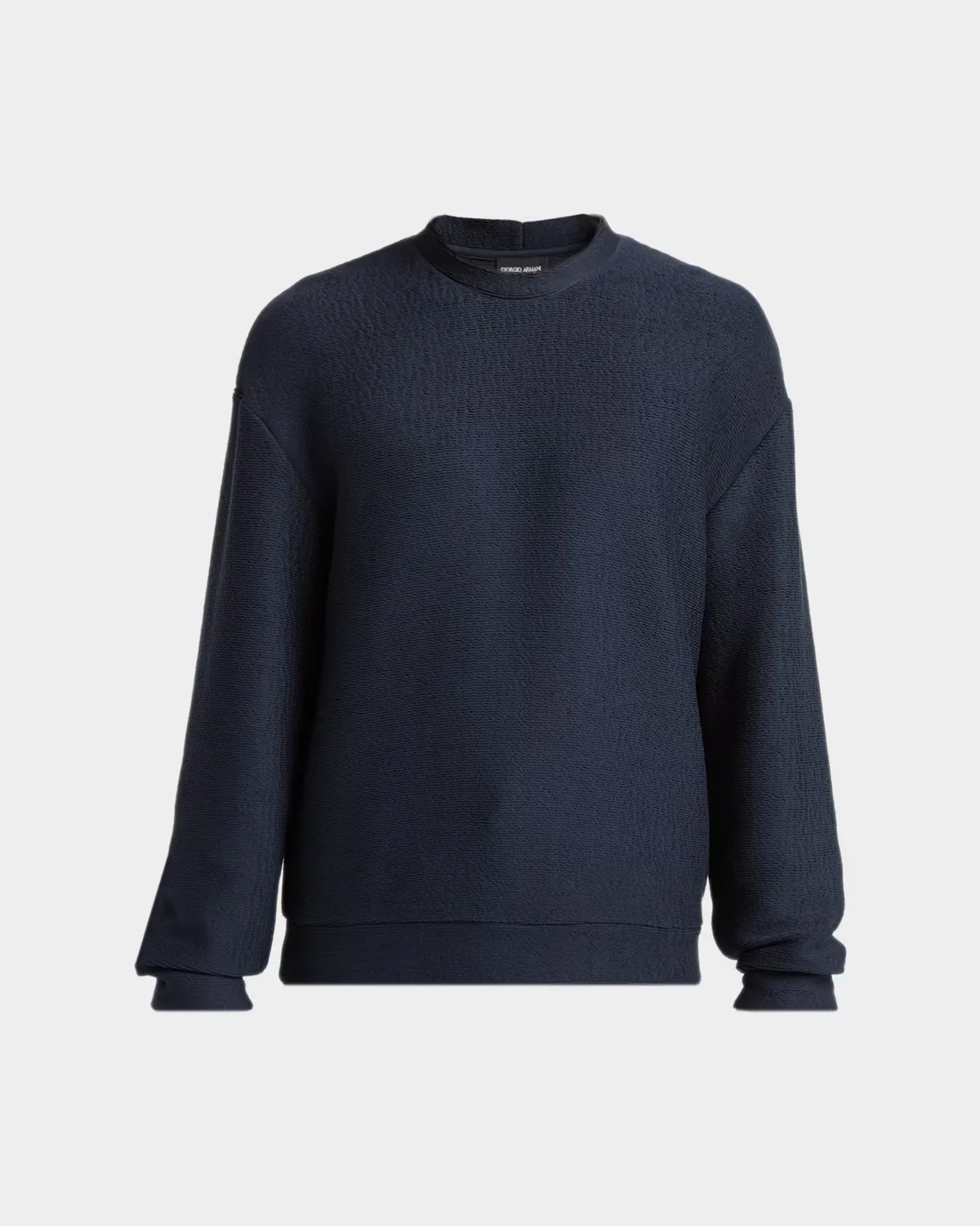 Drop Shoulder Sweatshirt by Armani