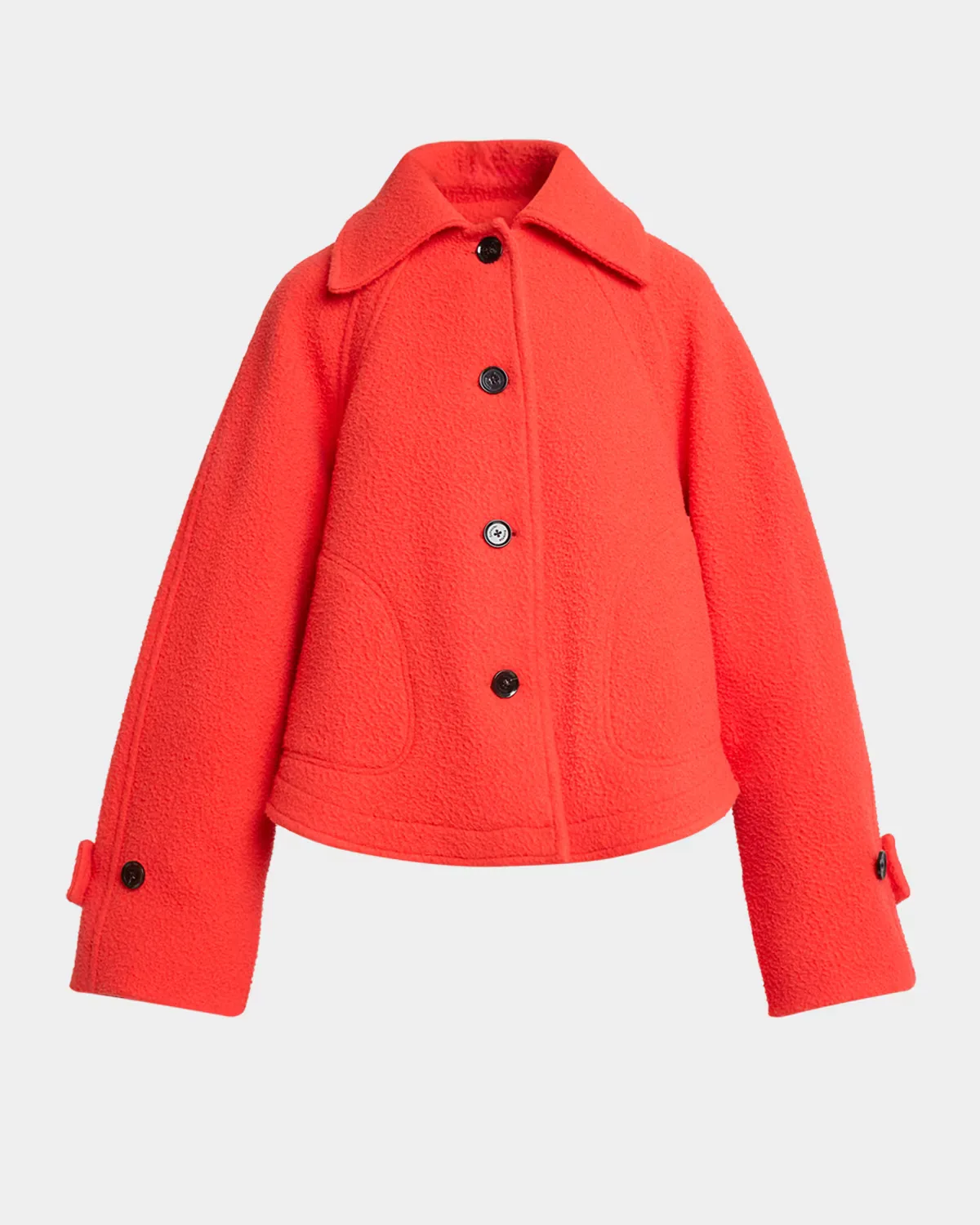 Clarice Textured Wool Trapeze Jacket by Proenza Schouler