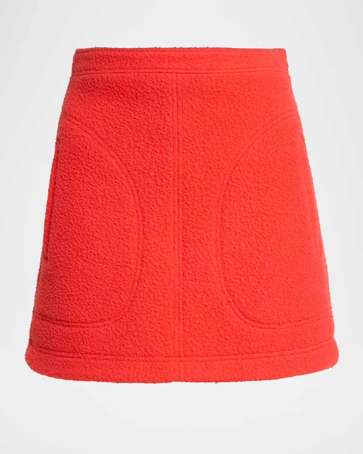 Clarice Textured Wool Mini Skirt by Proenza Schouler