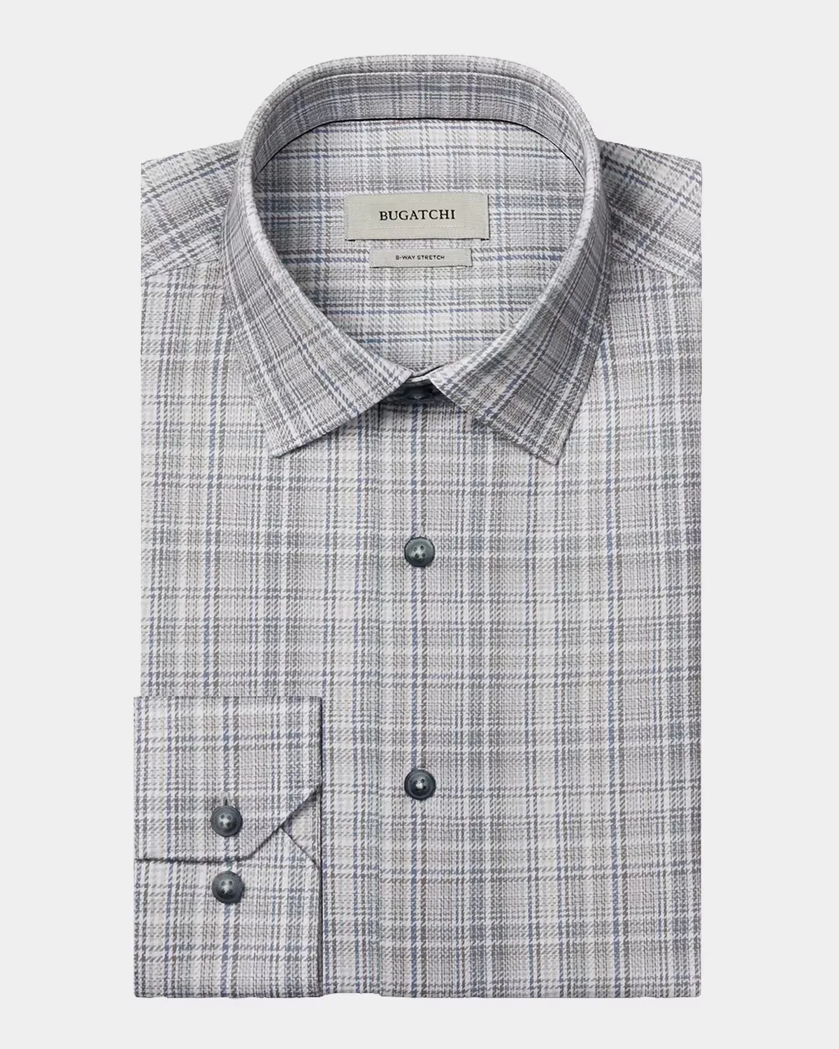 James Plaid Cotton Shirt by BUGATCHI