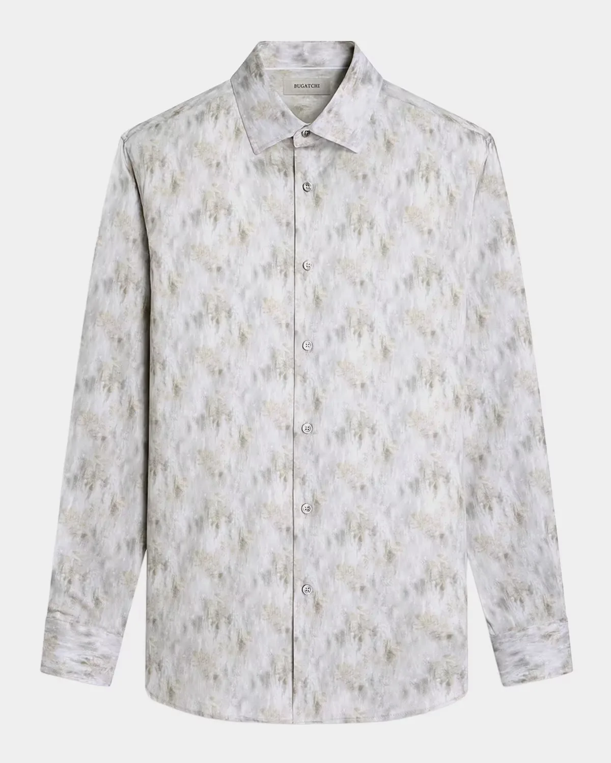 Julian Abstract-Print Shirt by BUGATCHI