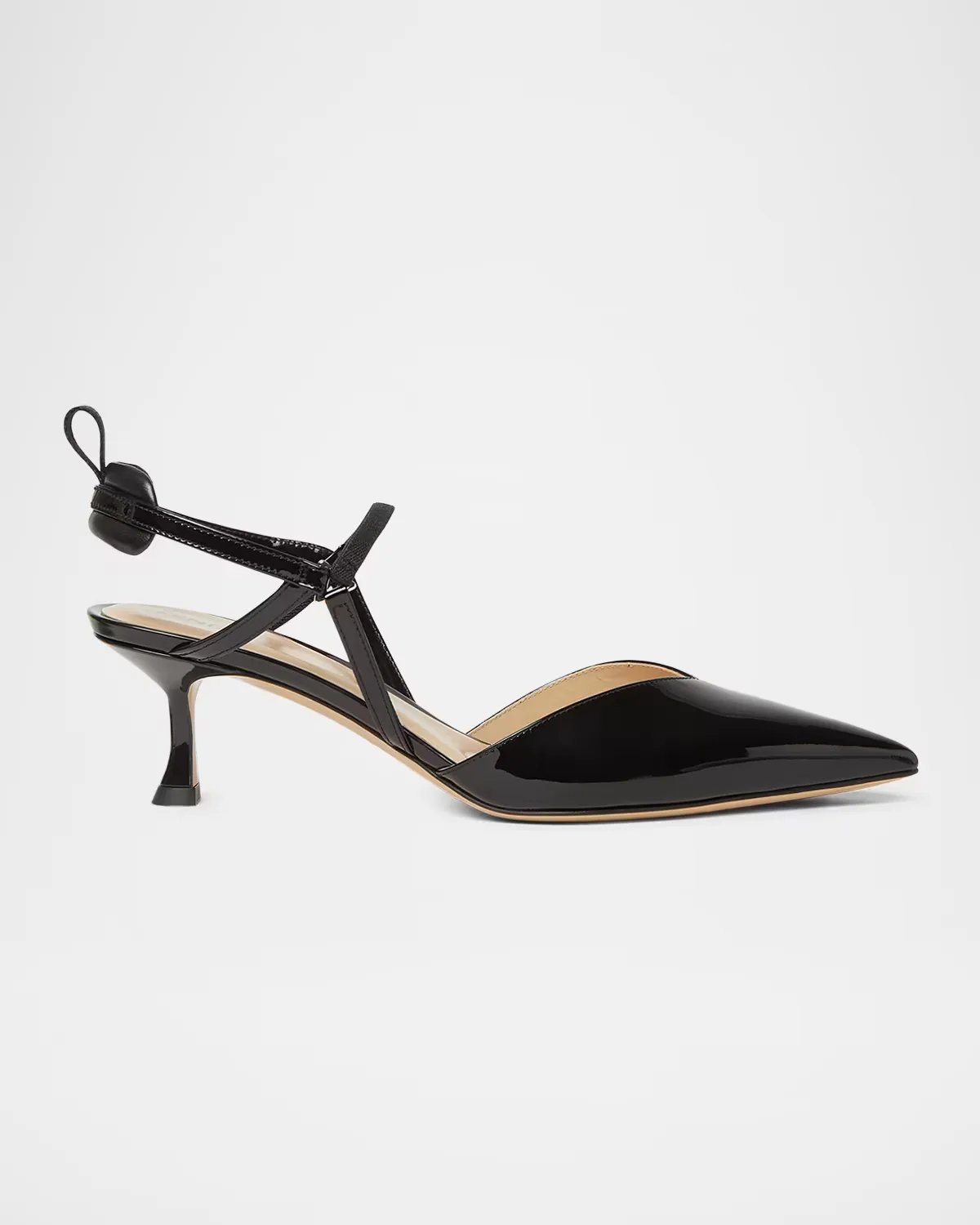 55mm Vernice Patent Leather Slingback Pumps by FENDI