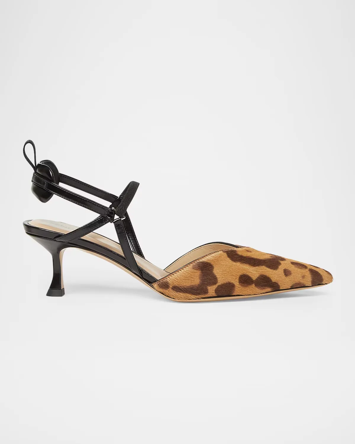 Very Colibri 55MM Leopard-Print Calf Hair Slingback Pumps