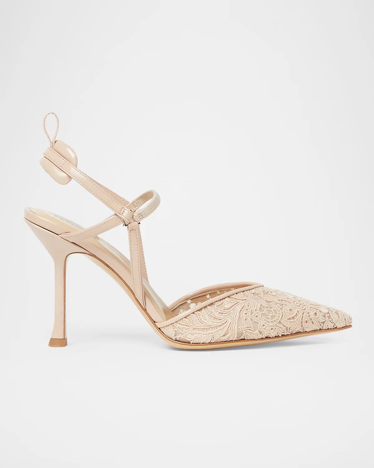 95mm Tulle Slingback Pumps by FENDI