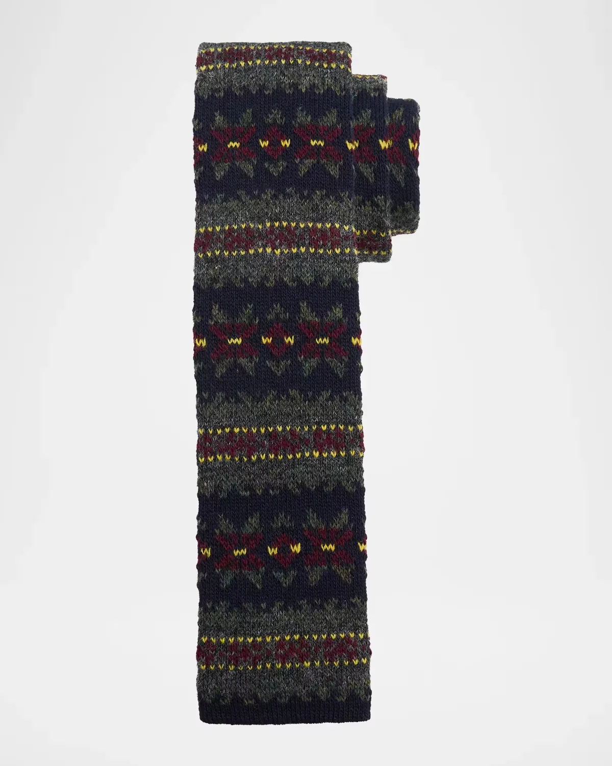 Fair Isle-Inspired Wool-Blend Knit Tie by Polo Ralph Lauren