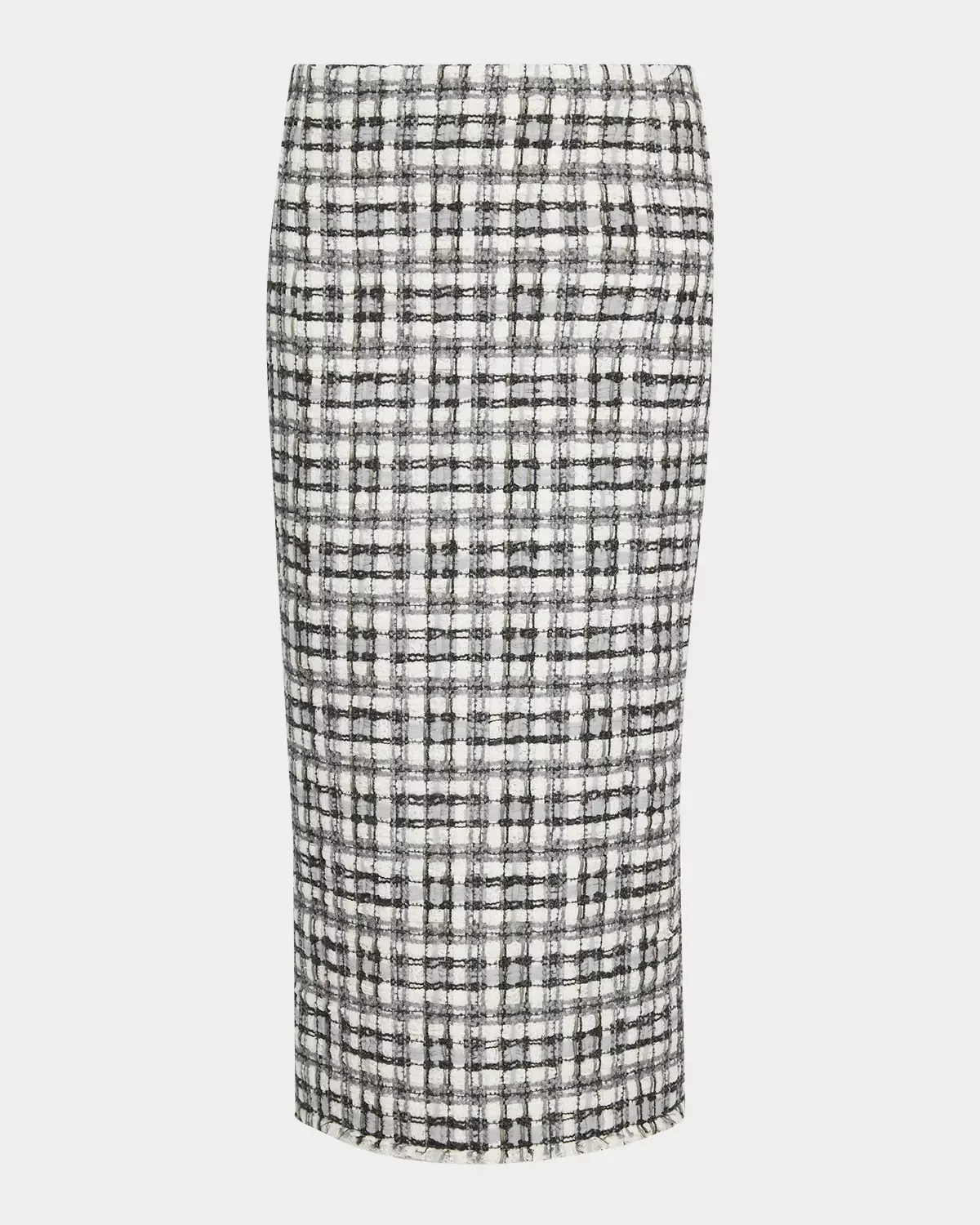 Patterned Low-Rise Midi Skirt by Thom Browne