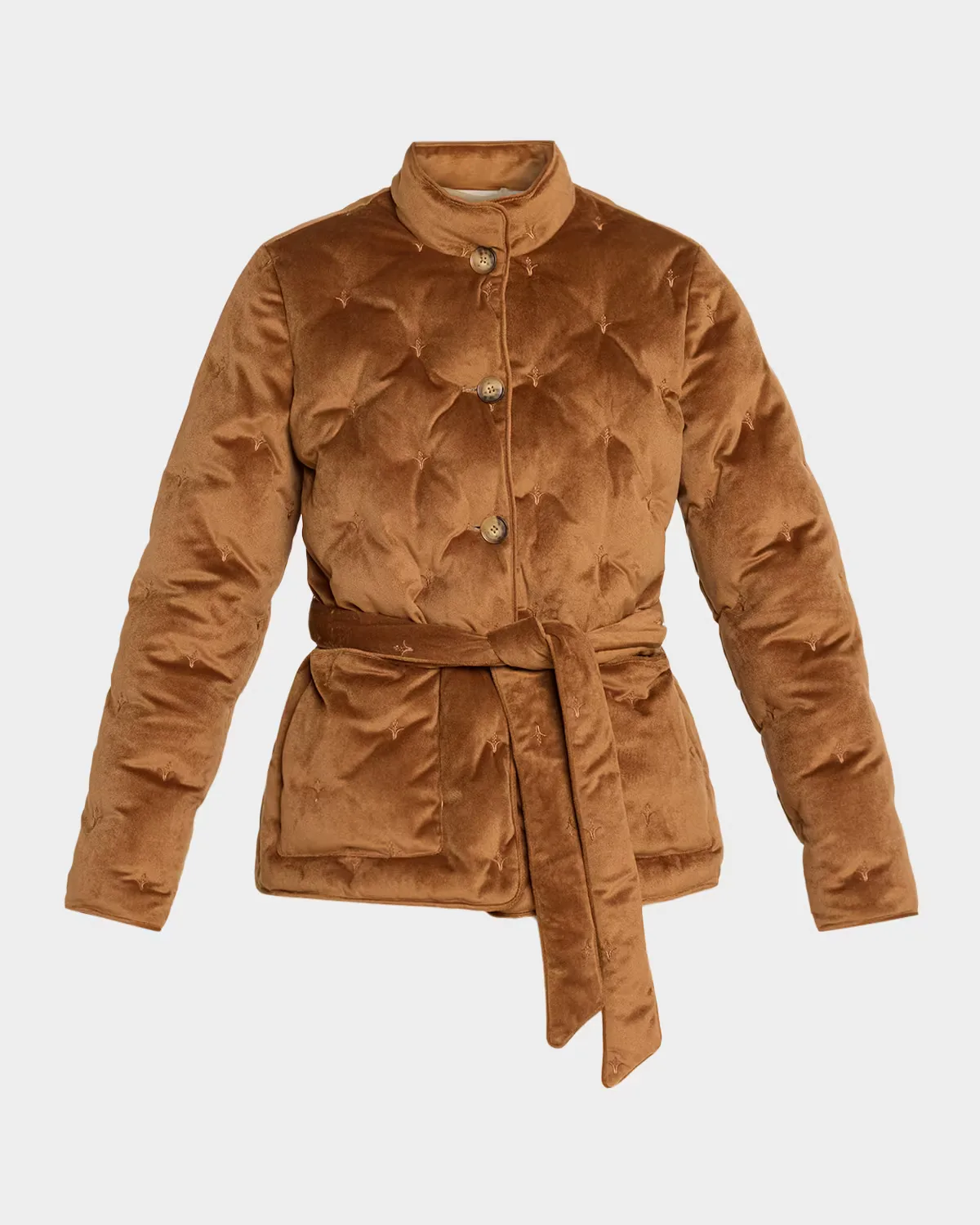 Tufted Down-Fill Quilted Hudson Jacket by Fleurette