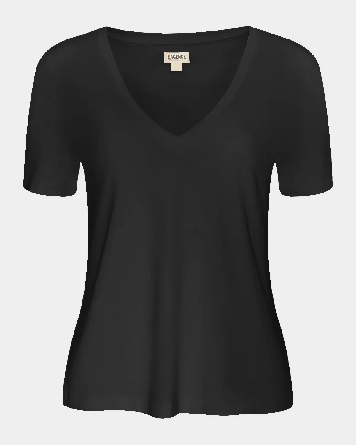Brianna V-Neck Relaxed T-Shirt by L & apos;AGENCE