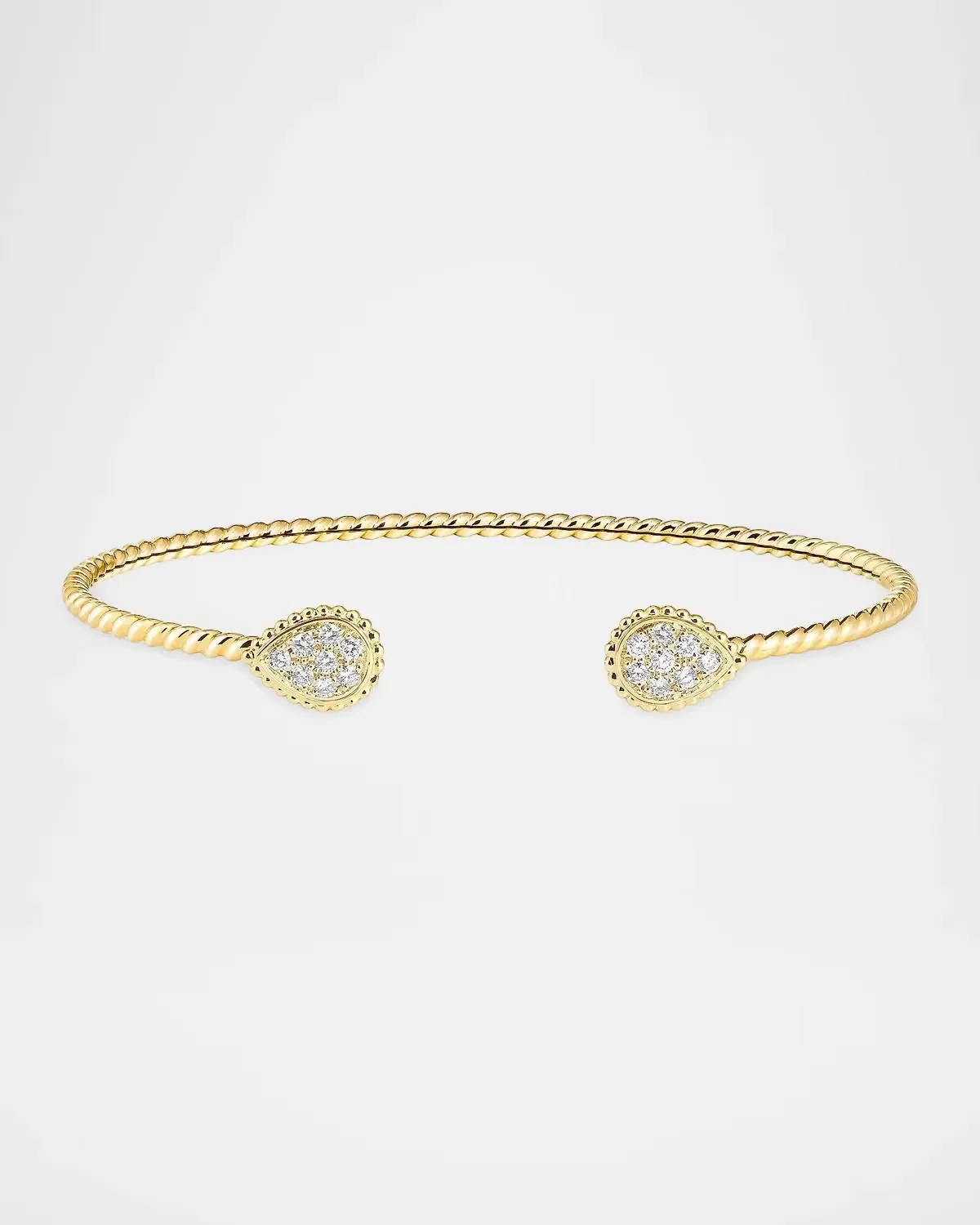 Serpent Boheme 18K Yellow Gold Diamond XS 2-Motif Bracelet