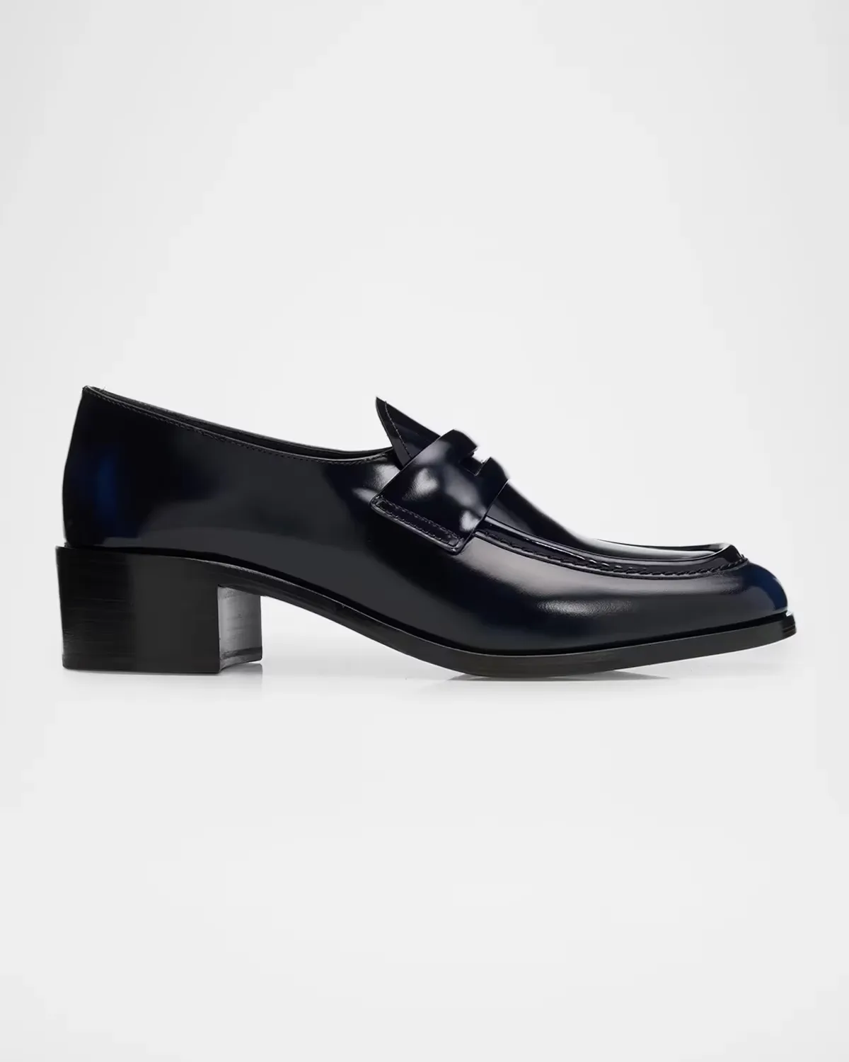 50mm Leather Penny Loafer Pumps by Church & apos;s