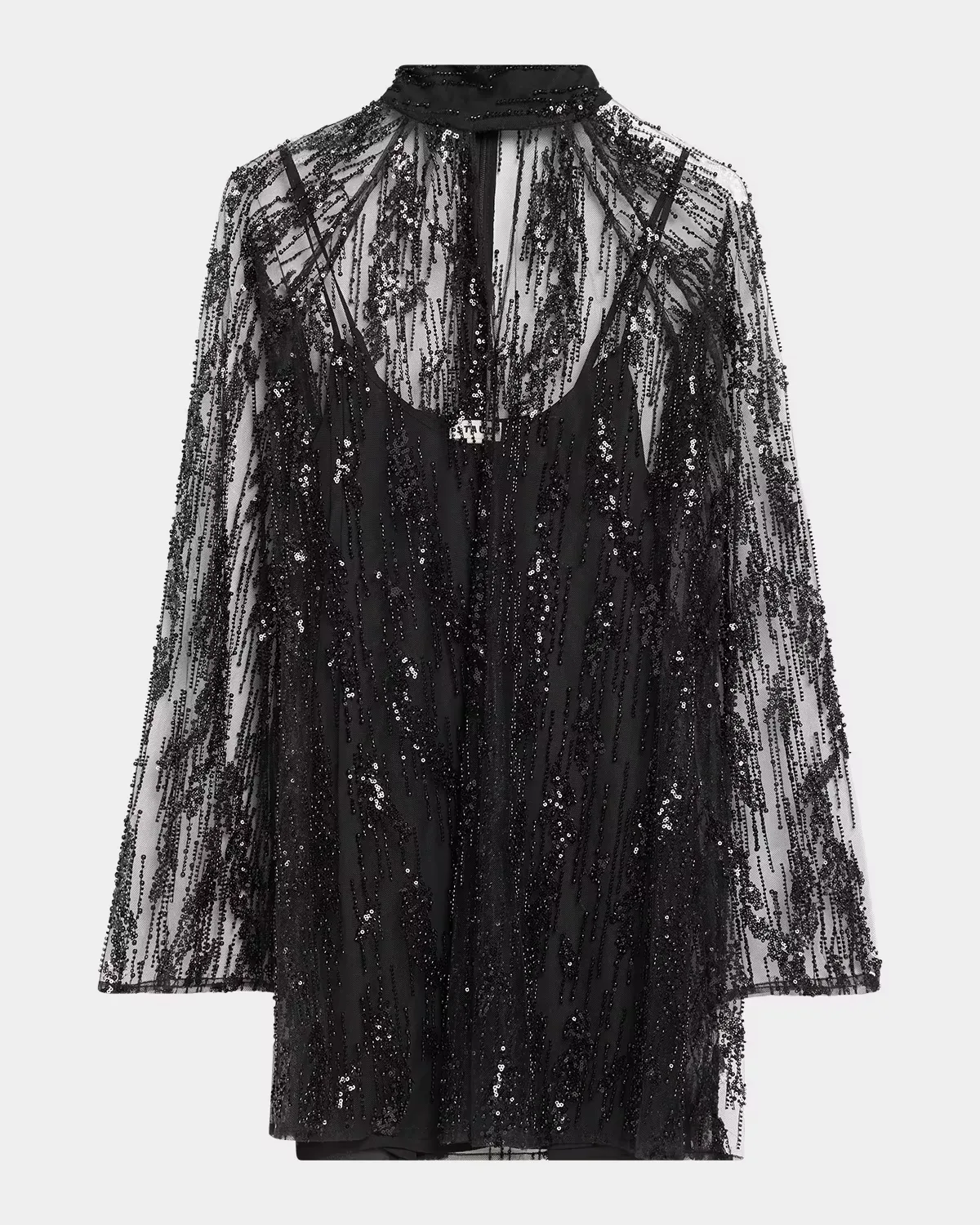 Esther Embellished Tulle Mini Dress by STAUD