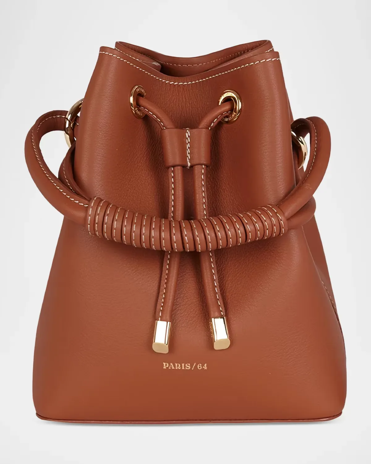 Studio Leather Bucket Bag by PARIS/64