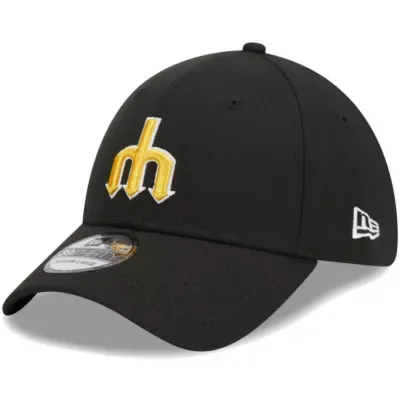 MLB Seattle Mariners Logo 39THIRTY Flex Hat by New Era