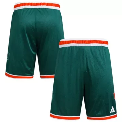 Miami Hurricanes NCAA Swingman Replica Basketball Shorts by adidas