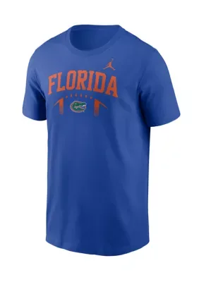 NCAA Florida Gators Cotton Football Graphic Short Sleeve T-Shirt