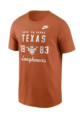 NCAA Texas Longhorns Graphic Short Sleeve T-Shirt by Colosseum