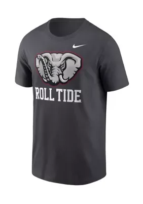 NCAA Alabama Crimson Tide Cotton Logo Mantra Graphic Short Sleeve T-Shirt by Colosseum
