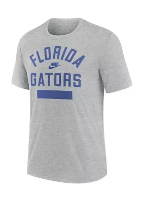 NCAA Florida Gators Tri-Blend Legacy 2 Hit Graphic Short Sleeve T-Shirt by Colosseum