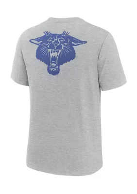 NCAA Kentucky Wildcats Tri-Blend U of Stack Graphic Short Sleeve T-Shirt by Colosseum