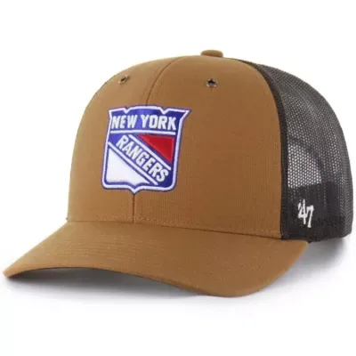 Carhartt x 47 NHL Carhartt x New York Rangers Trucker Adjustable Hat by Carhartt