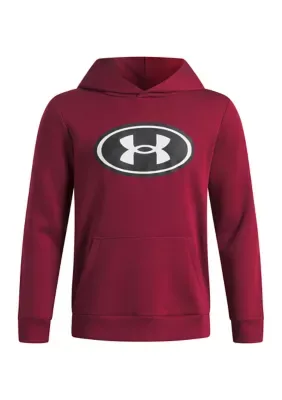 Rival Fleece Key Print Fill Hoodie by Under Armour