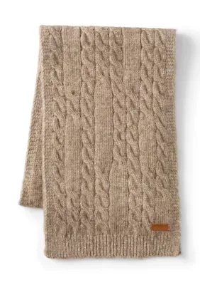 Cable Knit Scarf