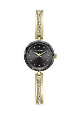 Tone Pav Bangle Watch by Ellen Tracy