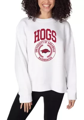NCAA Arkansas Razorbacks Sunset Pullover by Colosseum
