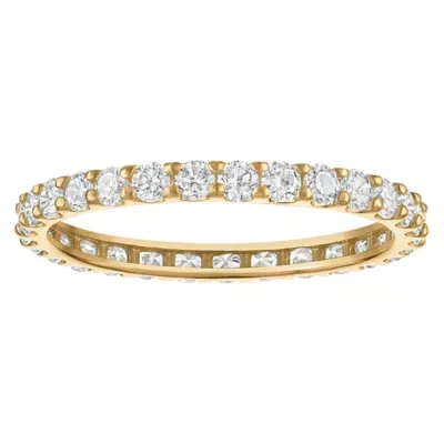 Jordan Blue NYC Lab Created Sterling Silver 1Ct Lab Grown Diamond Eternity Band