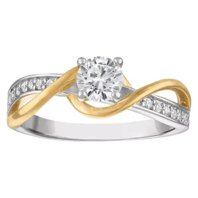 Jordan Blue NYC Lab Created Sterling Silver 5/8 Cttw Lab Diamond Ring by Jordan