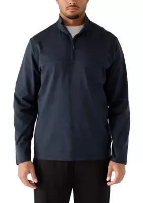 Cationic Jersey 1/4 Zip Pullover by 90 Degree by Reflex
