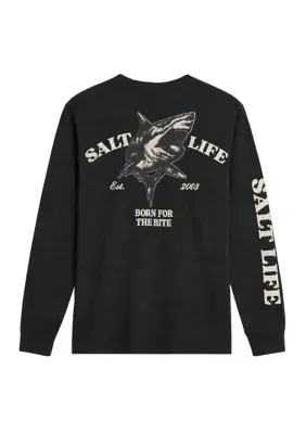 Reel Danger Long Sleeve Graphic T-Shirt by Salt Life