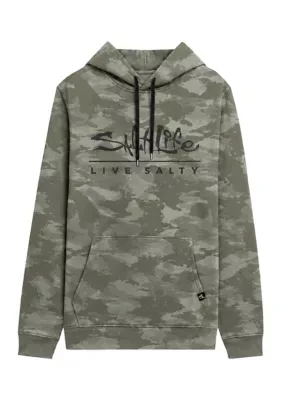 Strike Zone Camo Hoodie by Salt Life