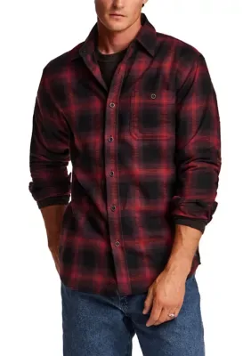 Waffle Flannel Shirt