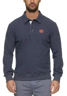 NCAA Auburn Tigers Clutch Long Sleeve Ultra-Soft Quarter Zip Pullover by Colosseum