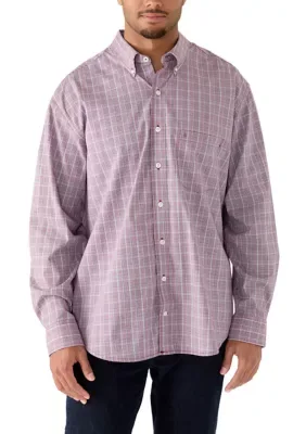 Performance Comfort Long Sleeve Button Down Shirt by IZOD