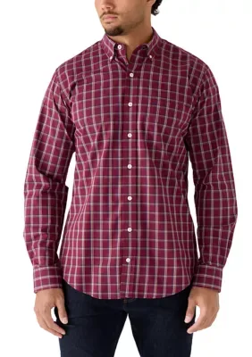 Performance Comfort Long Sleeve Button Down Shirt