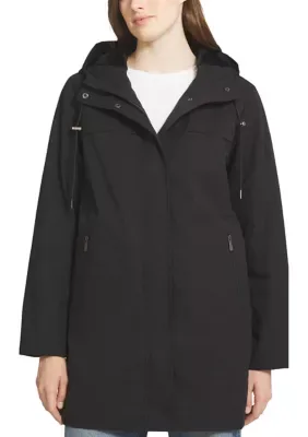 Micro Terry Rain Jacket by Lands' End