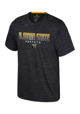 NCAA Alabama State Hornets Rubberized Graphic T-Shirt by Colosseum