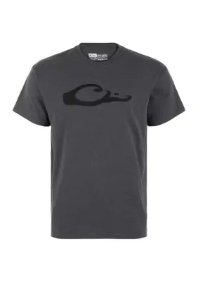 Graphic Logo Heather T-Shirt by Drake Waterfowl
