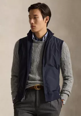 Hybrid Mock Neck Sweater Vest by Polo Ralph Lauren