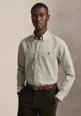 Classic Fit Plaid Twill Shirt by Polo Ralph Lauren