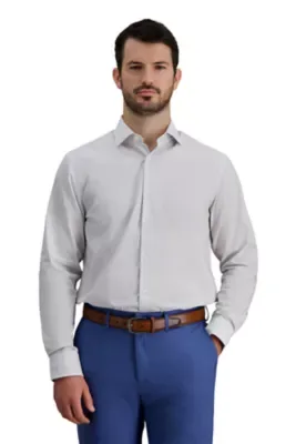 Wrinkle Free Classic Fit Dress Shirt by Haggar