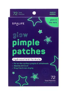 Glow in the Dark Hydrocolloid Pimple Patches by Spalife