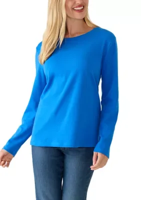 Long Sleeve Crew Neck Shirt by Kim Rogers