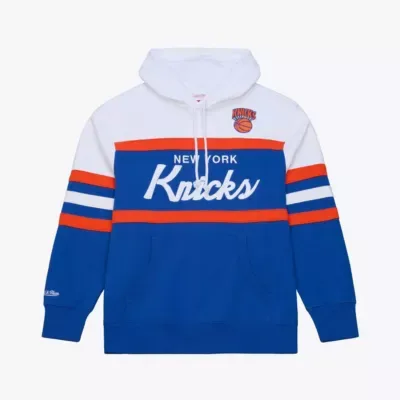 NBA New York Knicks Head Coach Hoodie by Mitchell & Ness