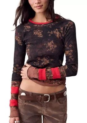 Easy Does It Printed Top by Free People