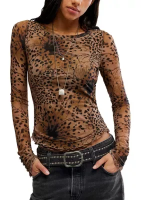 Lilly Printed Long Sleeve Top