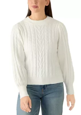 Cable Knit Sweater by Crown & Ivy