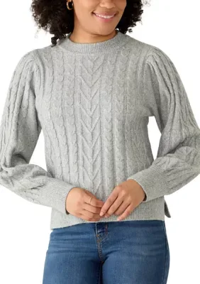 Cable Knit Sweater by Crown & Ivy